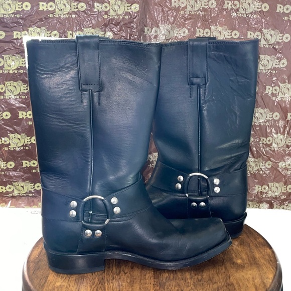 RODEO BRAVO Men's Biker Boot 134 Black Used - Picture 6 of 16